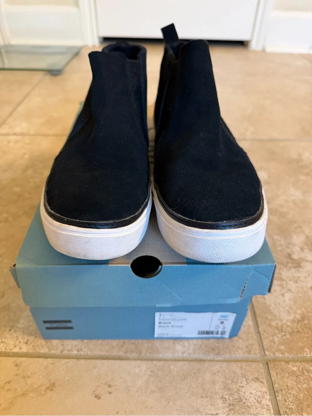TOMS Women's Bryce High Top Slip-On Sneakers sz 9